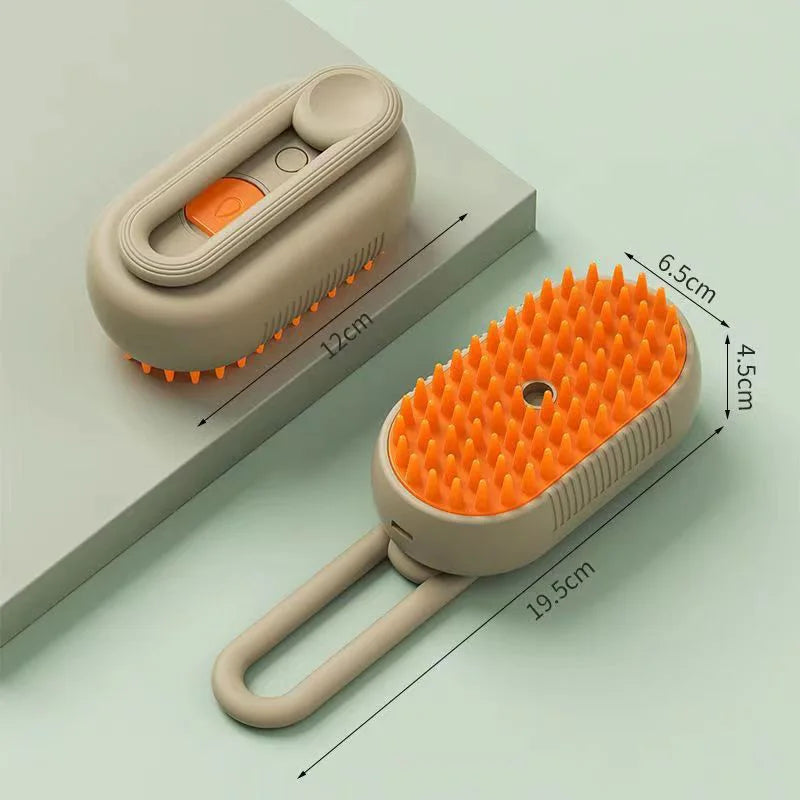 PetBrush 3w1 – Szczotka z mgiełką do sierści dla psów i kotów